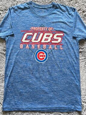 TrueFan Chicago Cubs Baseball Graphic Lightweight Microfibre Tee - Men’s Medium
